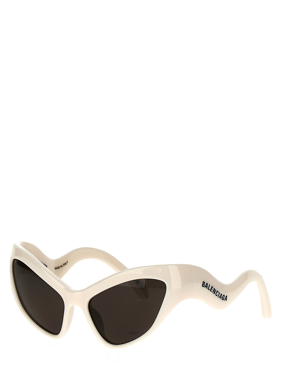 Balenciaga Hamptons Cat Sunglasses - White | 6f830244057a00ecdba1980cb3bb63aced1d9a41