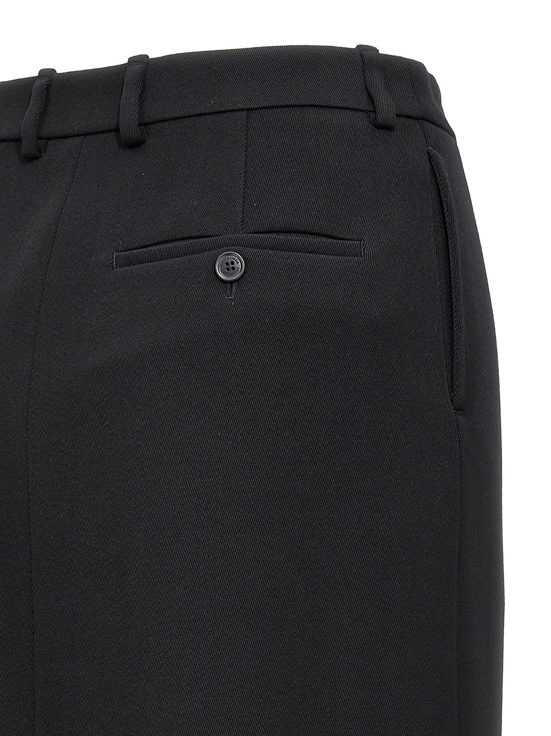 Balenciaga Long Wool Skirt Skirts - Black | 0194ddc2ca92edf2748a7d8c9b1ff0f2e228c330