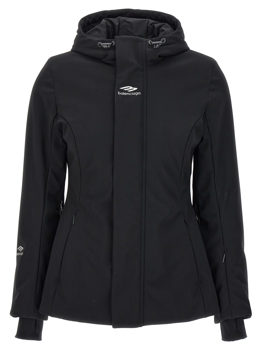 Balenciaga Ski Hourglass 3b Sports Icon Casual Jackets and Parka - Black | 975e308b93050755470c3dbf07705dc16077b0c9