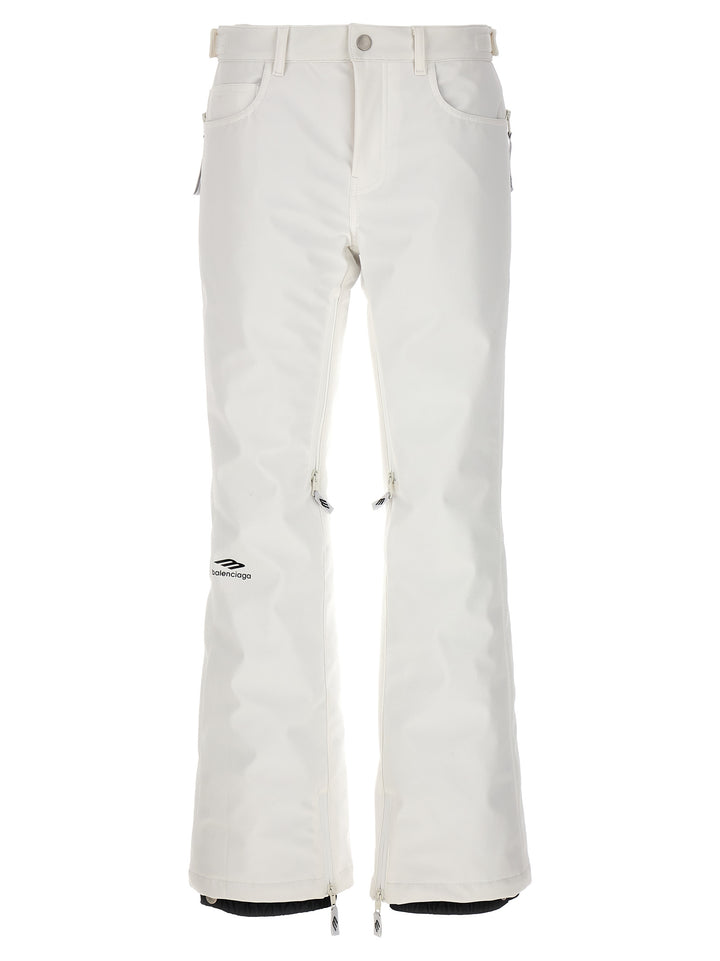 Balenciaga 5-Pocket Ski 3b Sports Icon Pants - White | 16521662407070af00acb4e7df49fc81a4b61507