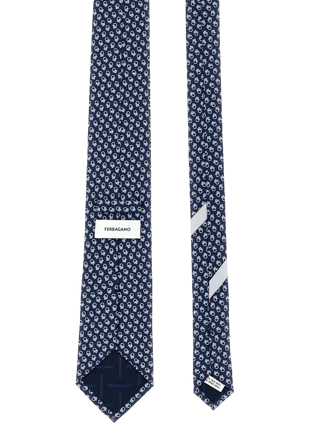 Printed Tie Ties, Papillon Blue