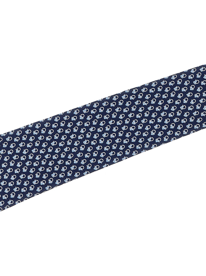 Printed Tie Ties, Papillon Blue