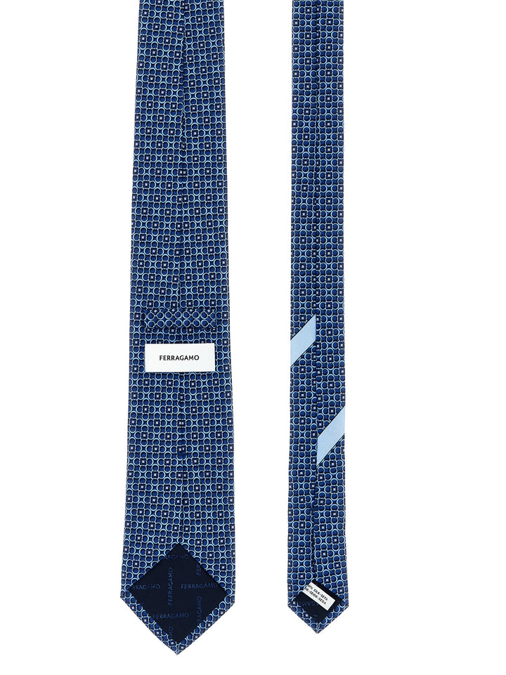 Printed Tie Ties, Papillon Blue