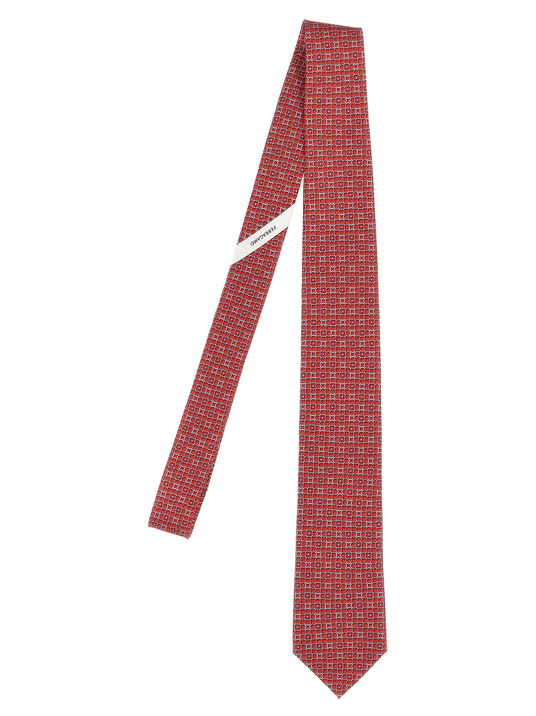 Printed Tie Ties, Papillon Red