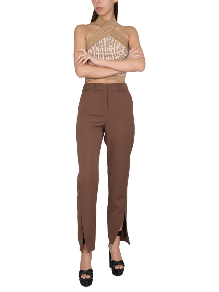 Balmain Pants - Brown | Wanan Luxury