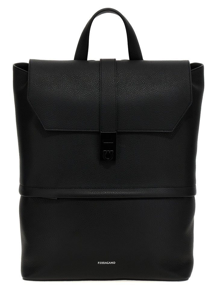 Leather Backpack Backpacks Black