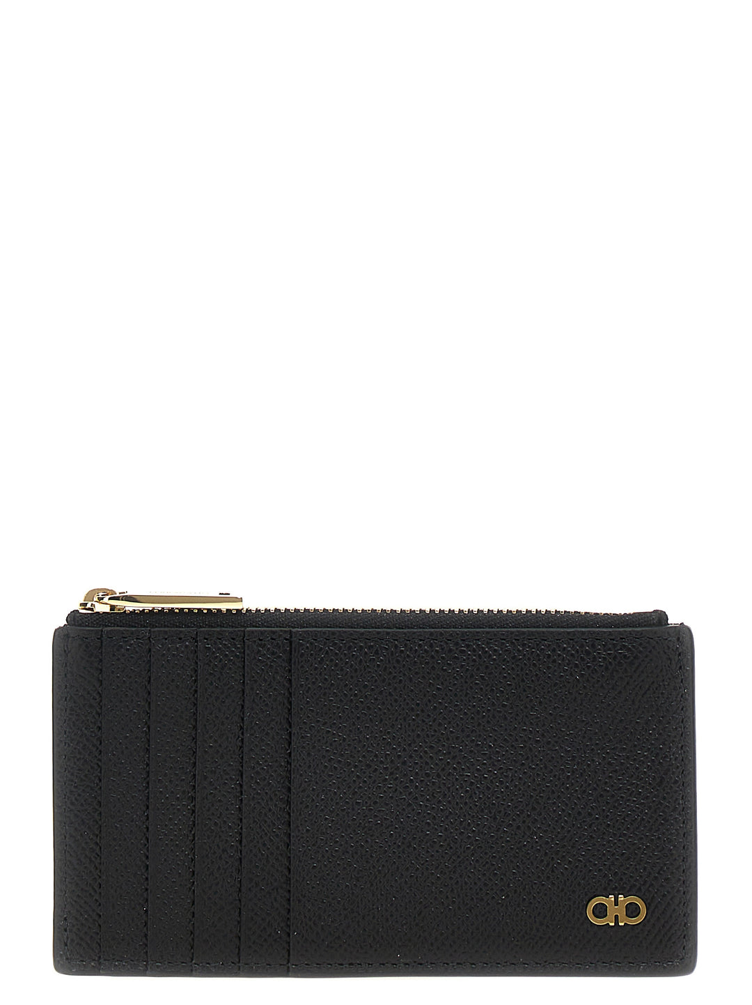 Gancini Wallets, Card Holders Black