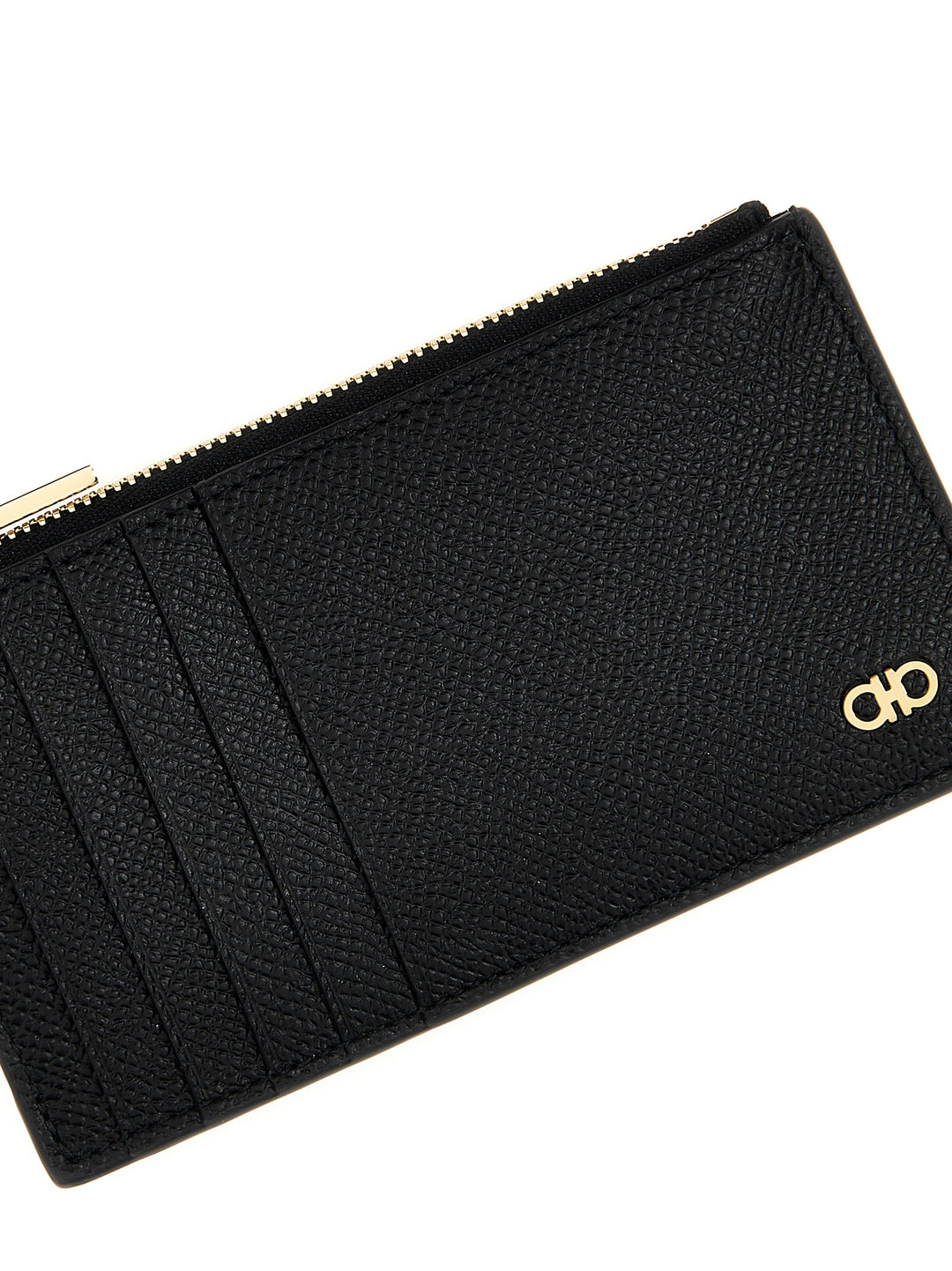 Gancini Wallets, Card Holders Black