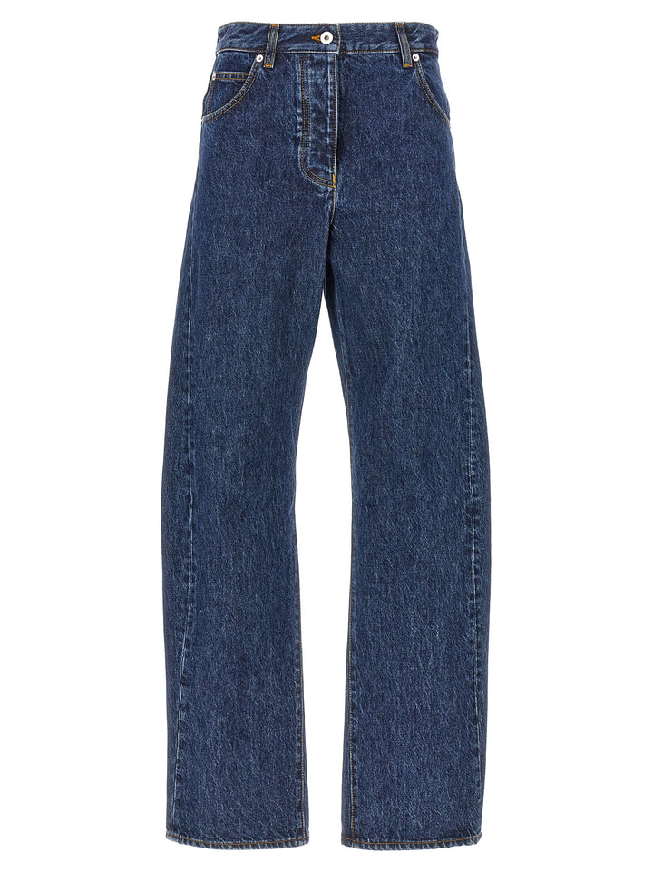 Marmorizzato Jeans Blue