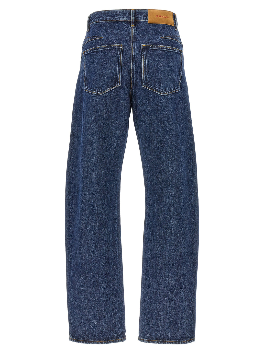 Marmorizzato Jeans Blue