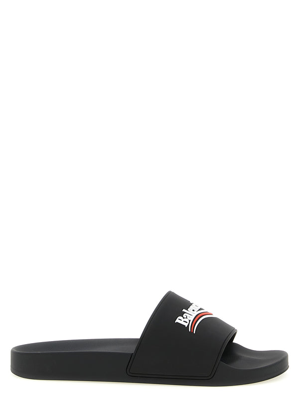 Pool Sandals Black