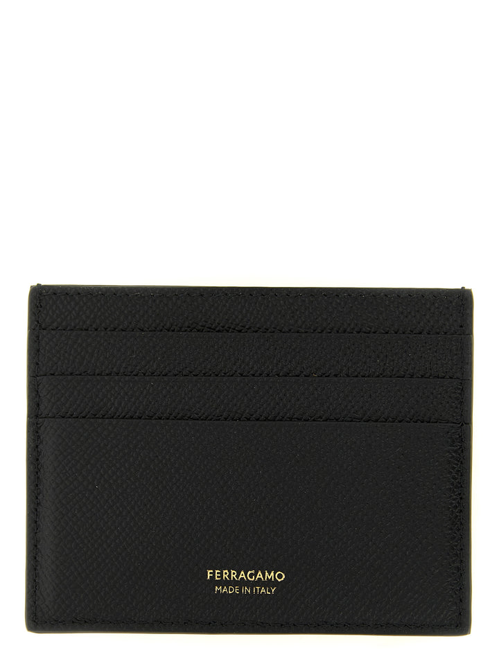Ferragamo Gancini Wallets and Card Holders - Black | 2b3b2b36fb9a2deb428cf65f49712b12a277ac14