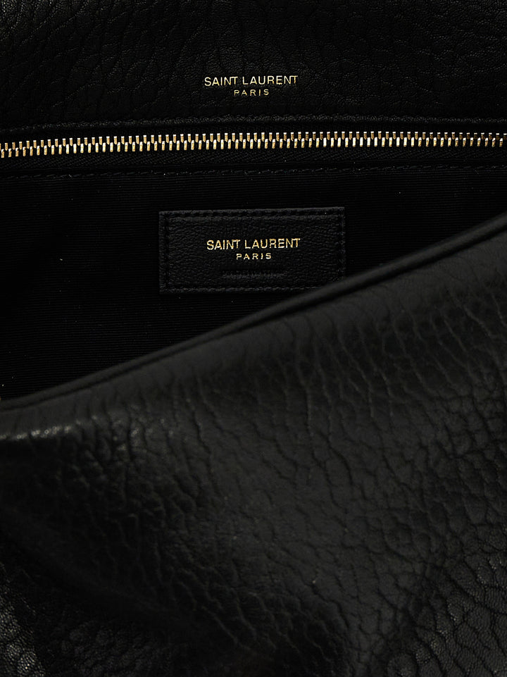 Saint Laurent Calypso Shoulder Bags - Black | c5fc8583b2364468a069d4dc3b110ed6dafd0fe4