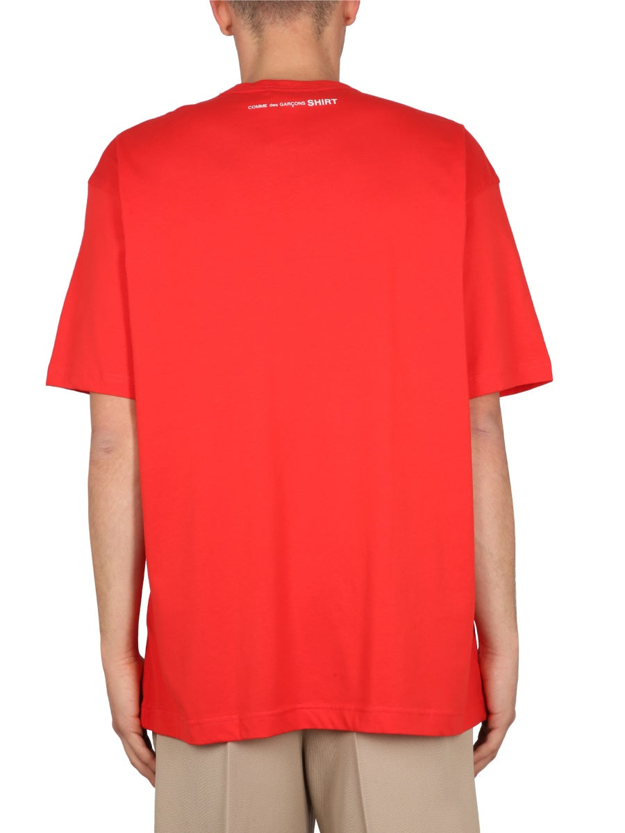 Comme Des Garçon Shirt T shirts - Red | Wanan Luxury