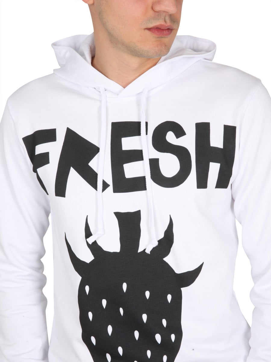 Comme Des Garçon Shirt Sweatshirts - White | Wanan Luxury