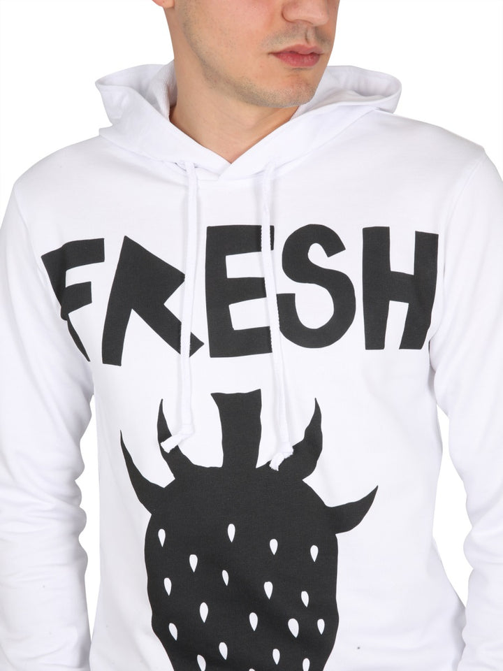 Comme Des Garçon Shirt Sweatshirts - White | Wanan Luxury