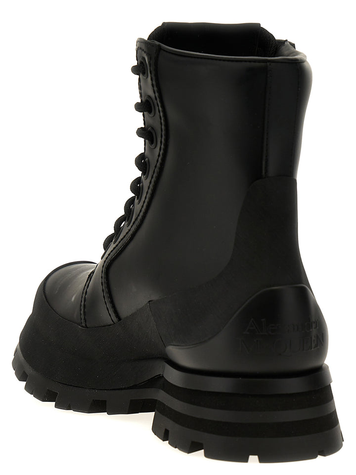 Mcqueen Wander Boots and Ankle Boots - Black | 64e1a795843dc6663ae1785ff53ec52fd65bd5ae