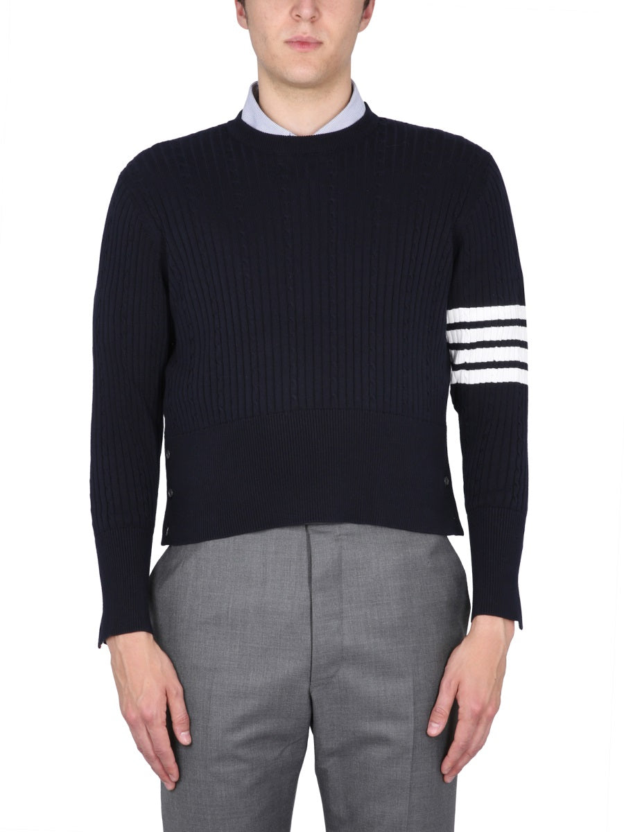 Thom Browne Sweaters - Blue | Wanan Luxury