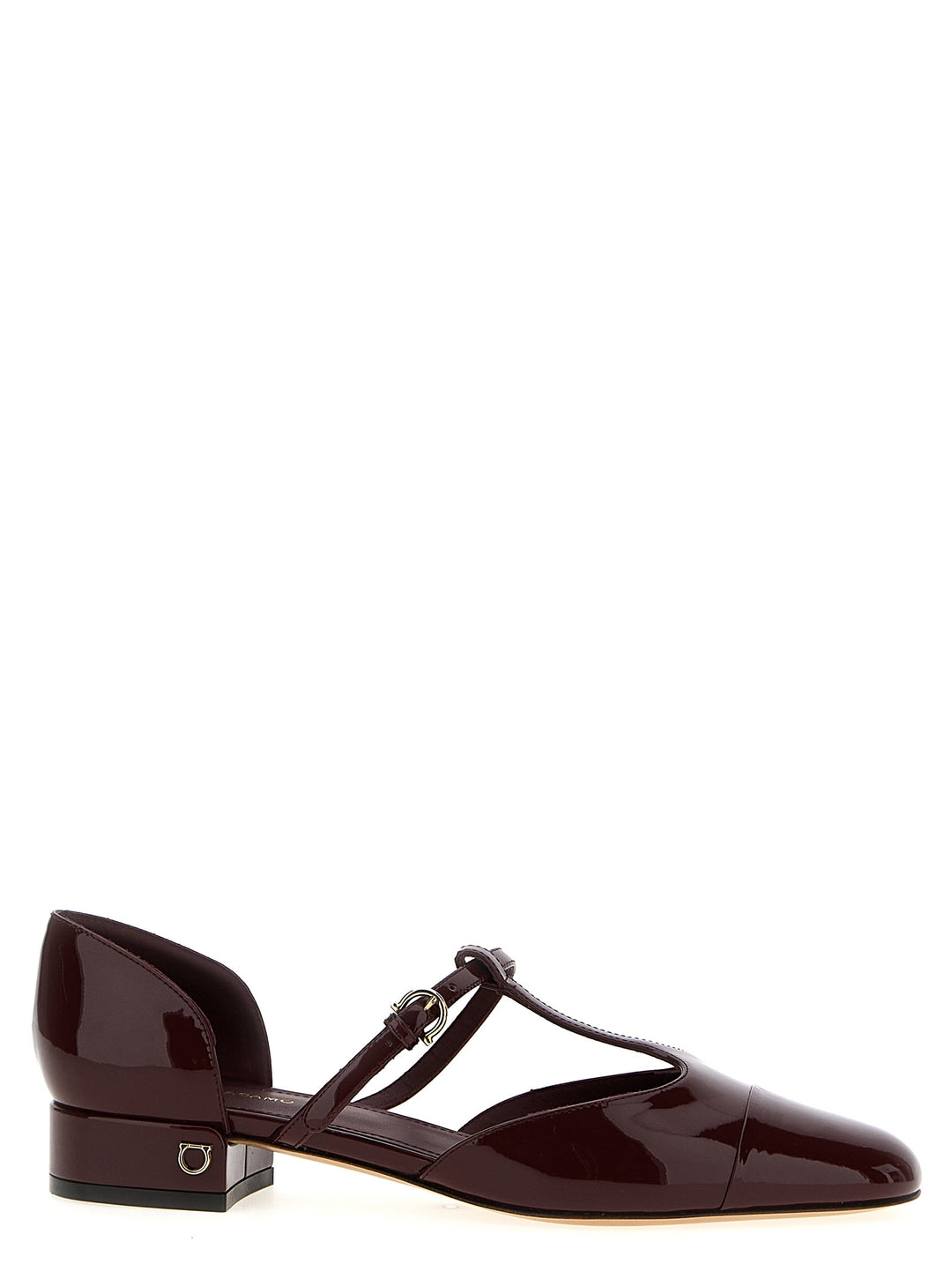 Linette Flat Shoes Bordeaux