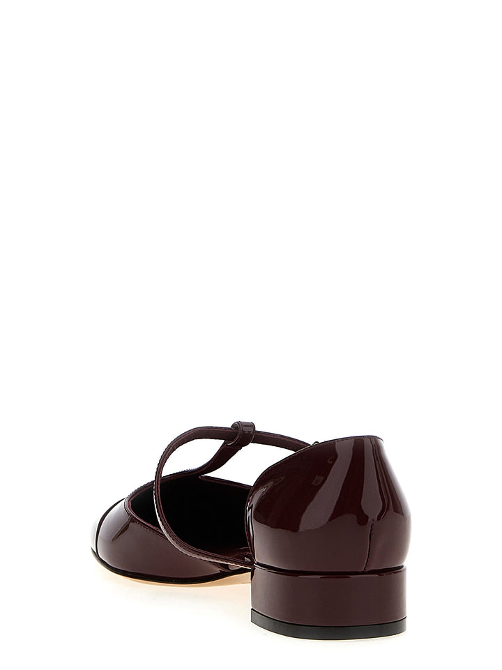 Linette Flat Shoes Bordeaux