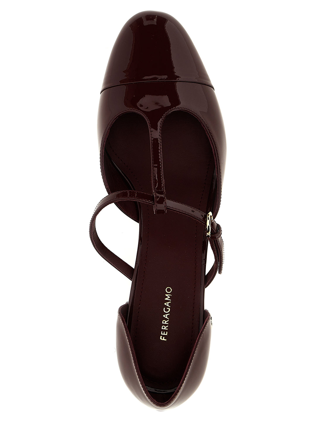 Linette Flat Shoes Bordeaux