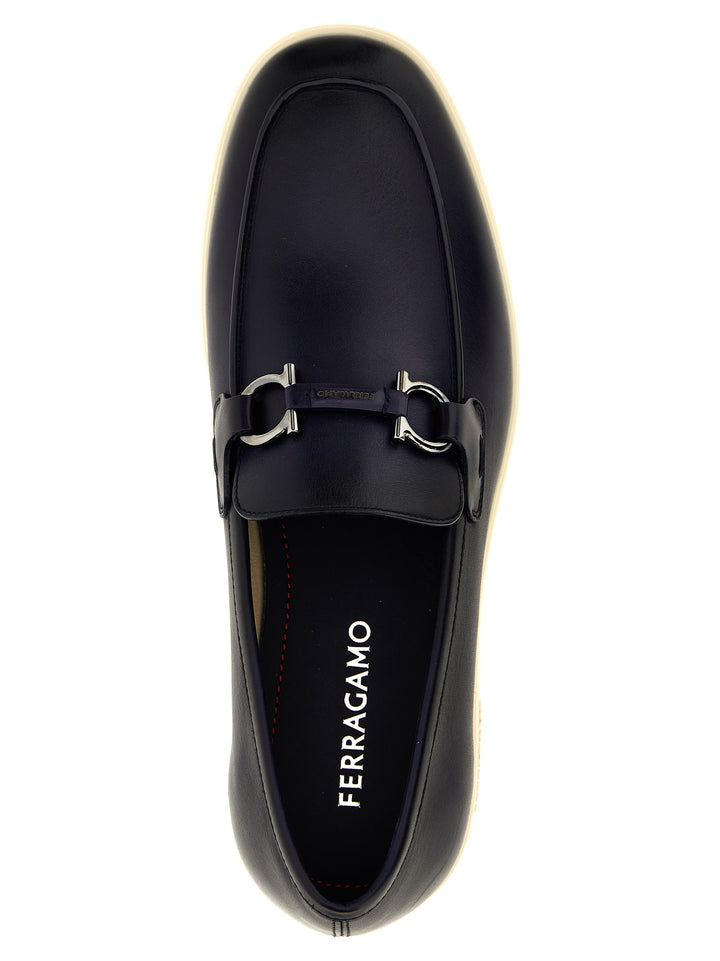 Ferragamo Cosimo Loafers - Black | 698cf9a5d5c015b4ff485dca1448bf23ea52d7c7