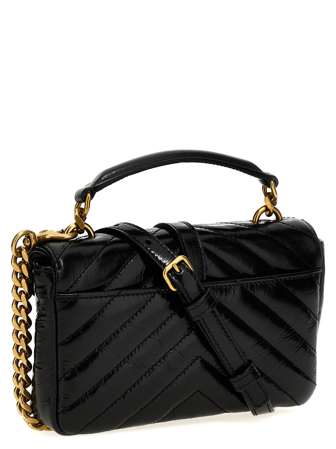 Saint Laurent College Mini Crossbody Bags - Black | 0d9cba62952eb2f076992566ac4cff8e1053b3d2