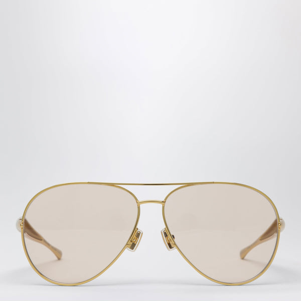 Aviator Sardine Sunglasses Gold