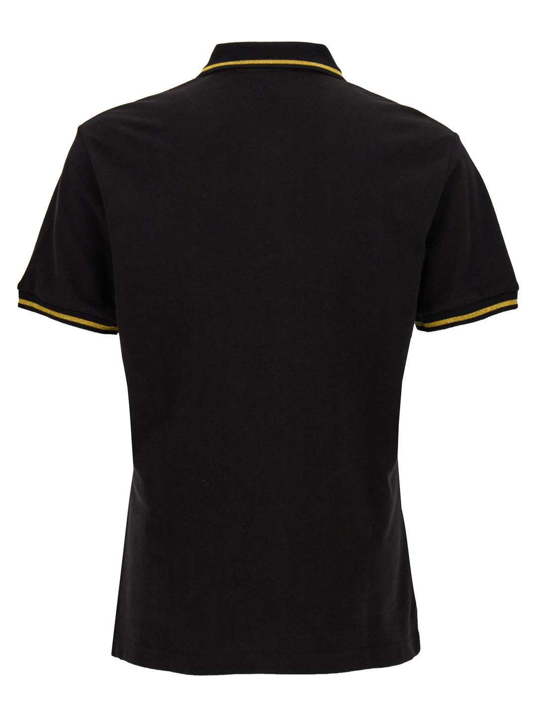 Logo Embroidery  Shirt Polo Black