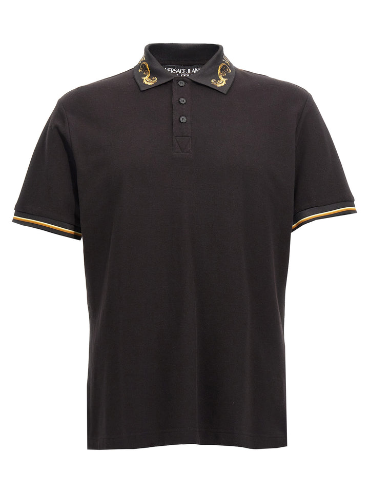 Chromo Collar Polo Black