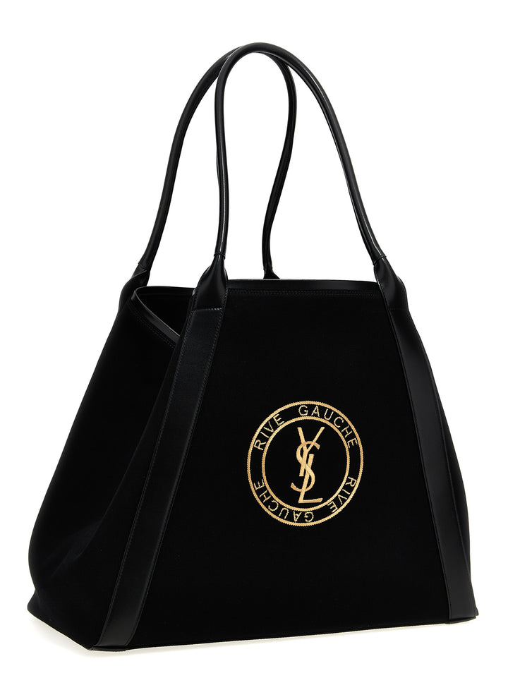 Rive Gauche Tote Bag Black