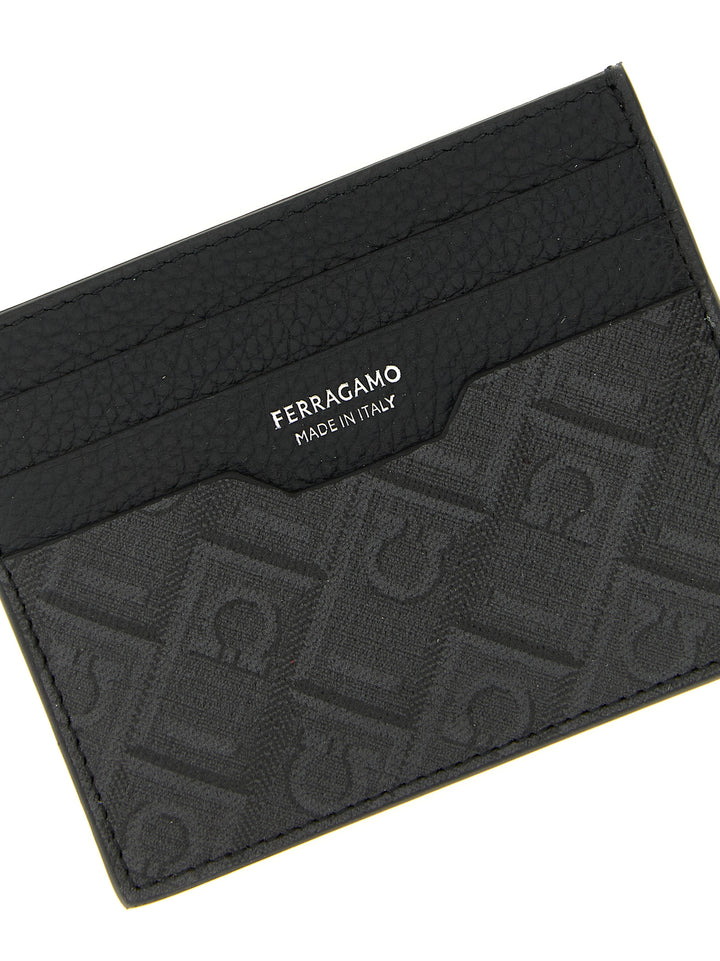 Ferragamo Ferragamo Monogram Wallets and Card Holders - Black | 6eb9bfe6c766045eb04c2879213d8d50cce2dfa8