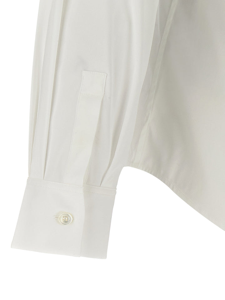 Ferragamo Poplin Shirt Shirt and Blouse - White | c450c9c833967349731816ed9c06853ba4ab2423