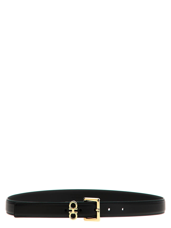 Ferragamo Gancini Belts - Black | 60b3b26531538569c01c5ea73b25223d39b83187