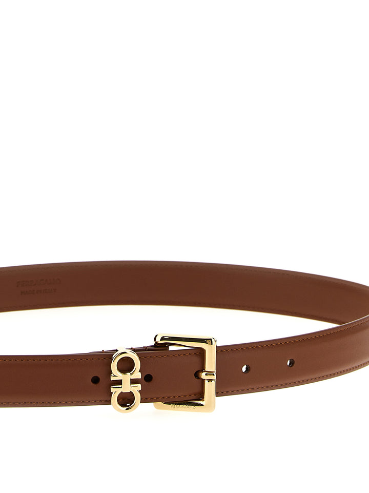 Ferragamo Gancini Belts - Brown | 1bbb50a312895d9b082582b5eeb25a75a02a72a7