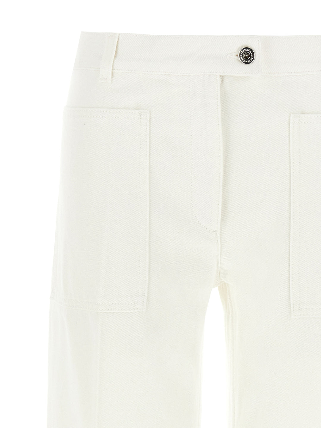Ferragamo Straight Jeans - White | 8f663819d443ace6284f96321eae549b925cc89c