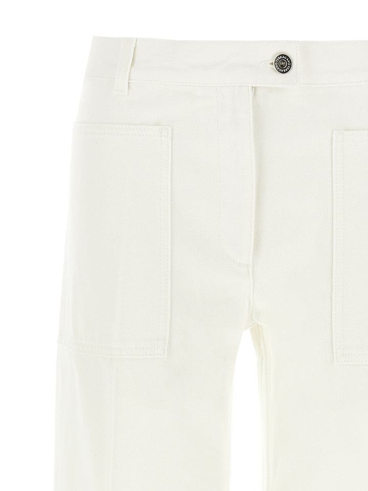 Ferragamo Straight Jeans - White | 8f663819d443ace6284f96321eae549b925cc89c