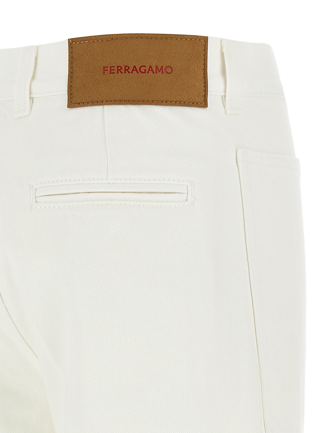 Ferragamo Straight Jeans - White | e6eaf2f67138607a921cf8e9923cf7278b69947b