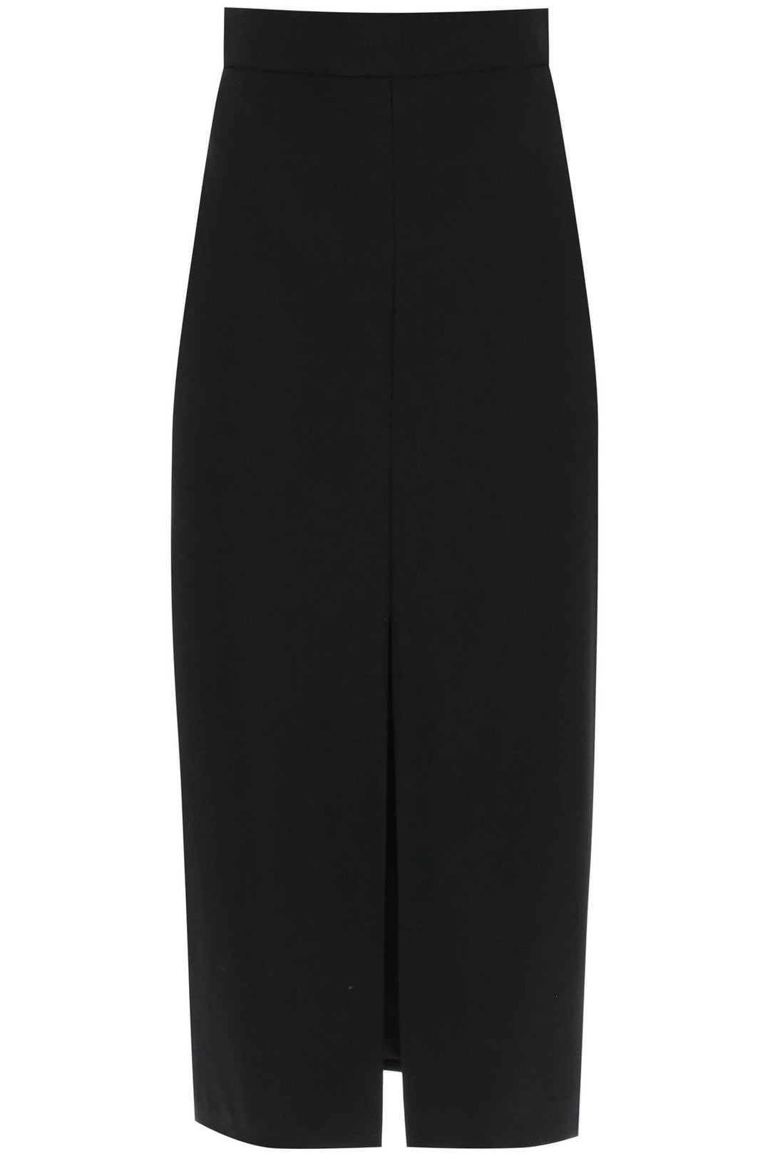 Light Wool Pencil Skirt