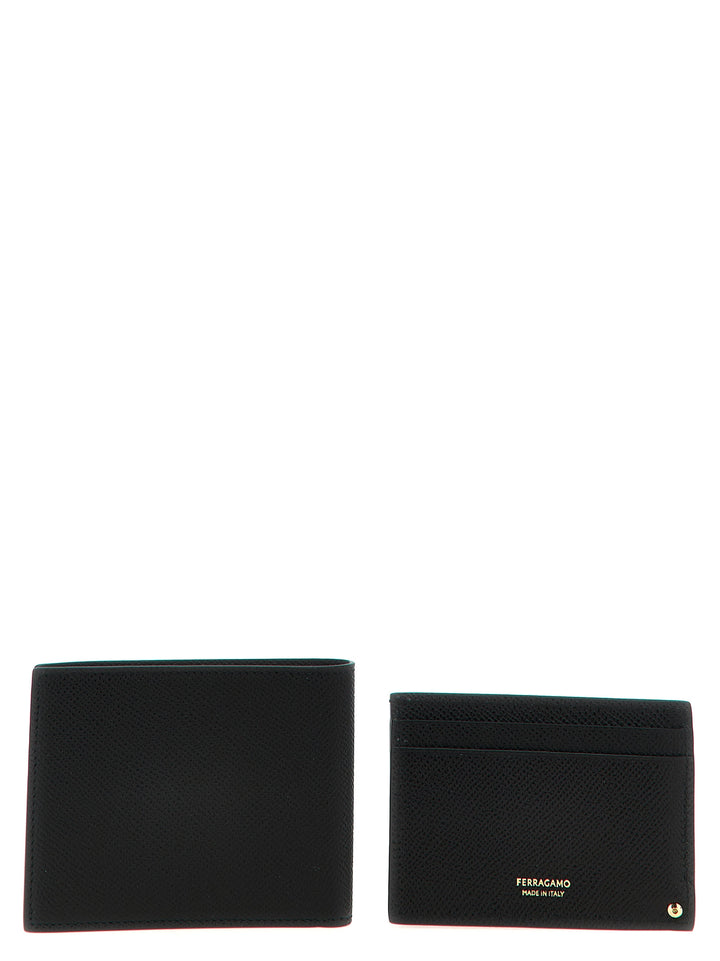 Ferragamo Gancio Wallets and Card Holders - Black | 588ee94a8de0c1115e846355b1554175a559ea49