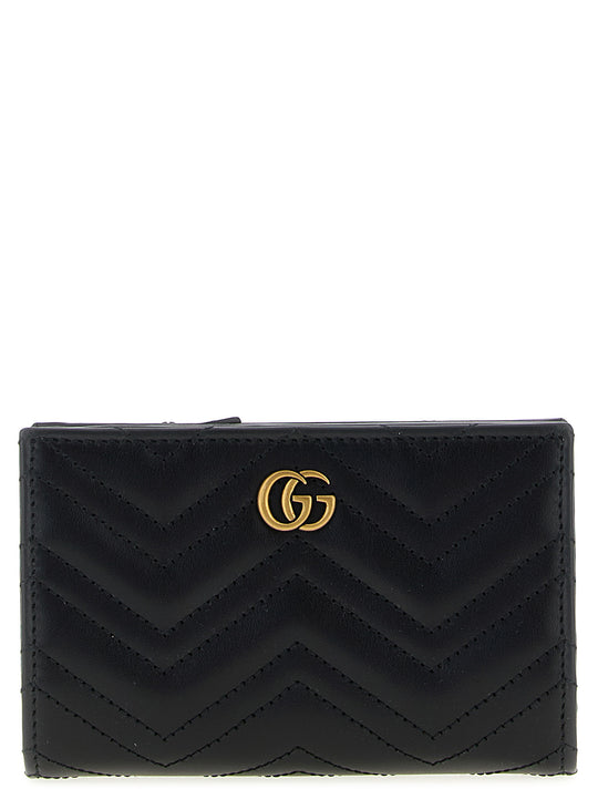 Gg Marmont Wallets And Card Holders Black