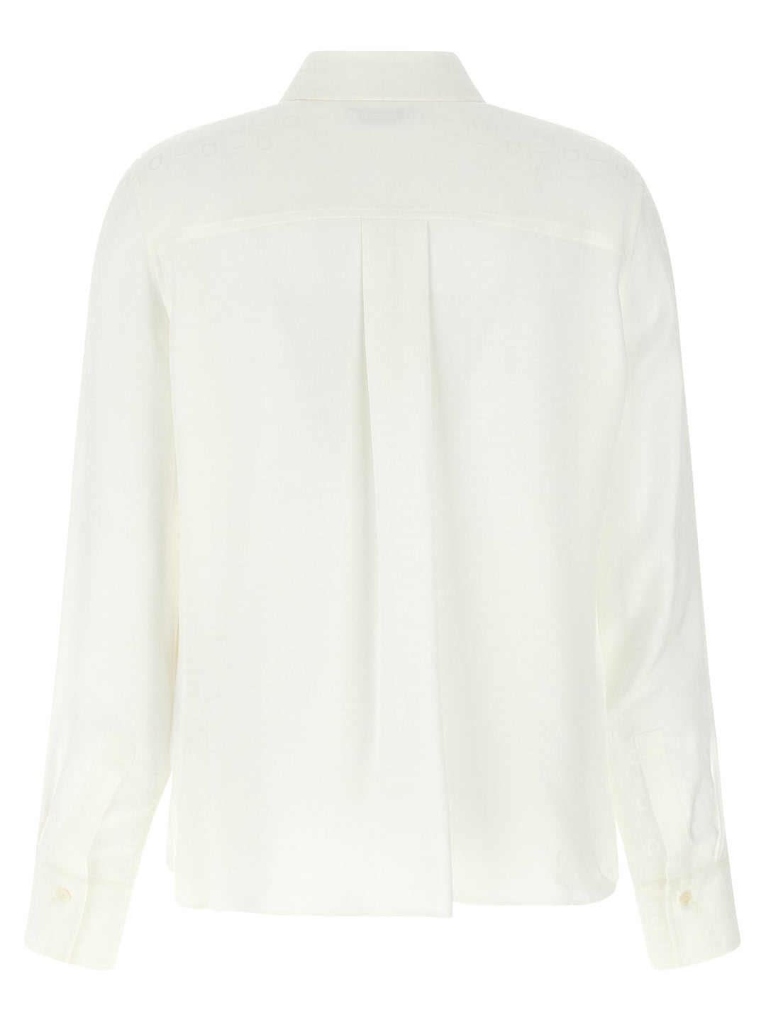 Ferragamo Monogram Shirt Shirt and Blouse - White | dc8f6789436103148143ce5c50464819bc6c9e5e