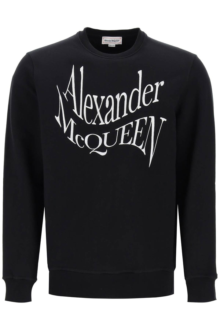 Warped Logo Sweatshirt