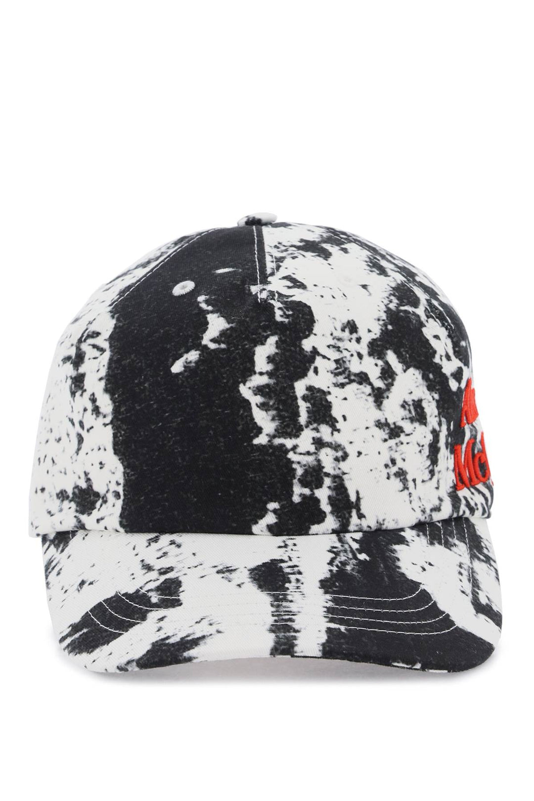 Printed Baseball Cap With Logo Embroidery