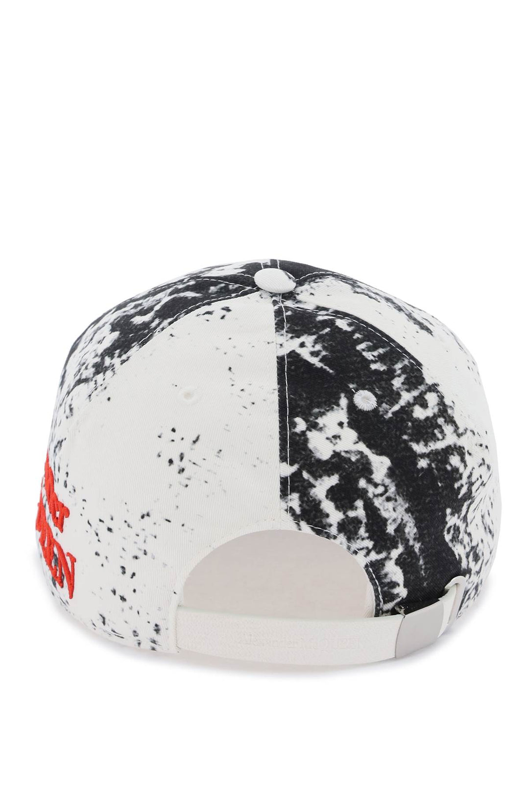 Printed Baseball Cap With Logo Embroidery