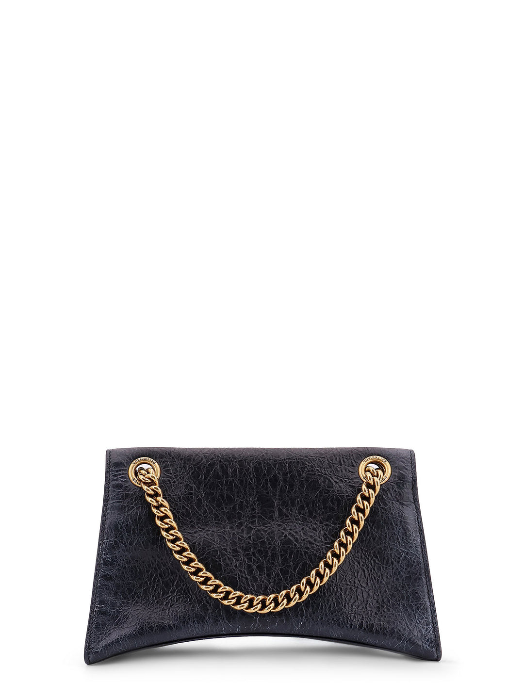 Crush Chain Shoulder Bags Black
