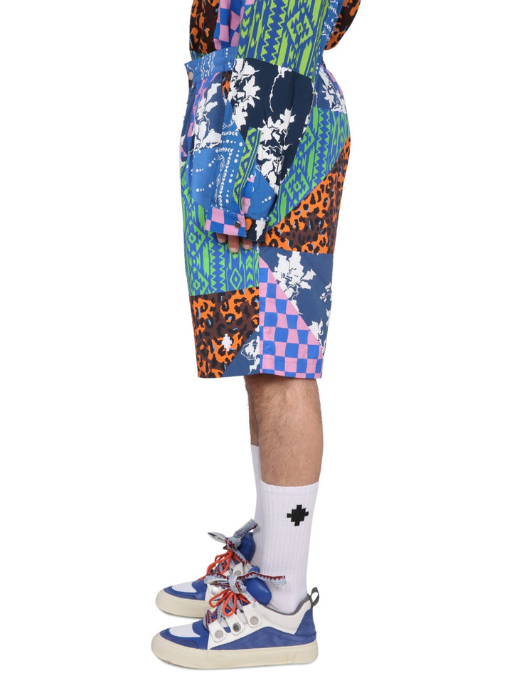 Marcelo Burlon Shorts - Blue | Wanan Luxury