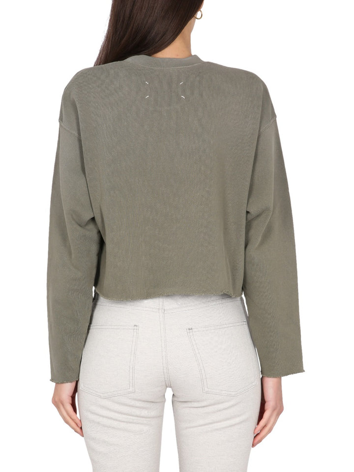 Maison Margiela Sweatshirts - Green | Wanan Luxury