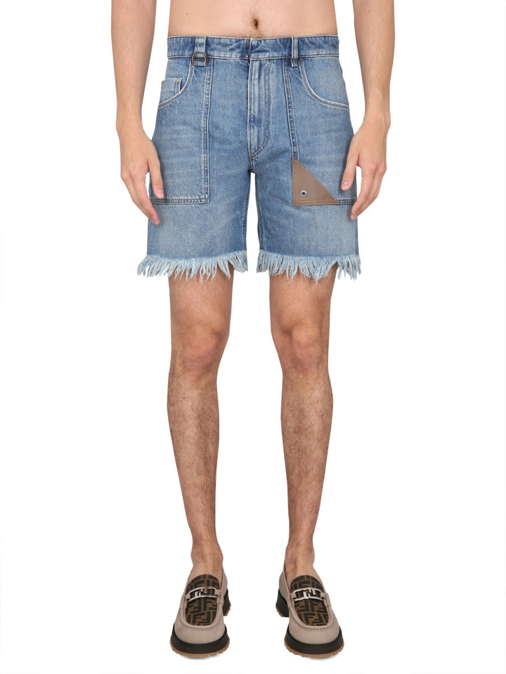 Fendi Shorts - Blue | Wanan Luxury