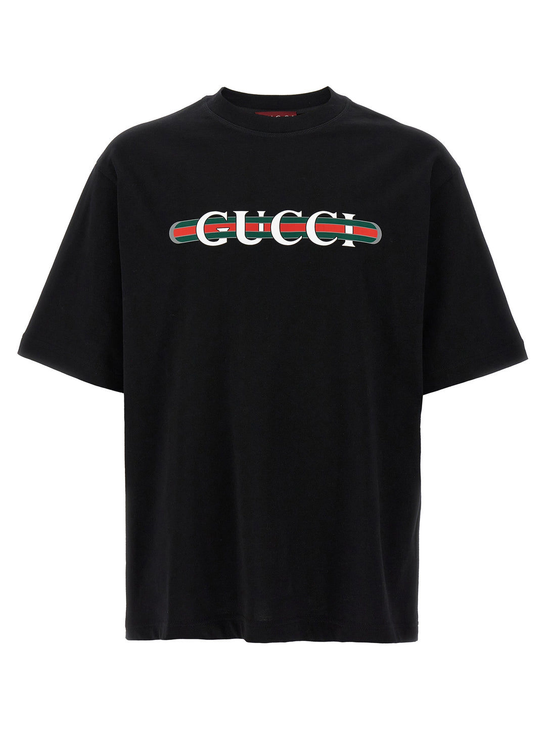Gucci Gucci Web T-shirt - Black | 6ef0ce9133631414073dcdfd7cb699f0516cc848